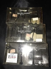Lot Of 3 NEW DEPT 56 HERITAGE IN CITY Televsion TV Antennas 52658