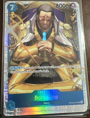 Borsalino - OP05-051 - Super Rare - One Piece Awakening of A New Era