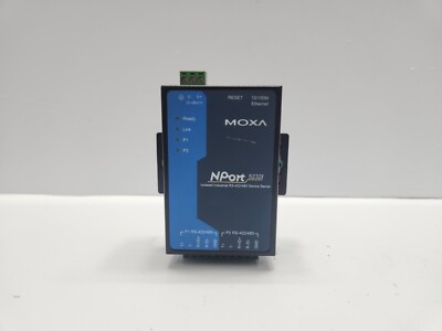 MOXA NPORT 5232I GENERAL DEVICE SERVER 3093002000311 REV 2.0