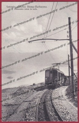 VERBANIA NOVARA MOTTARONE 177 FERROVIA Elettrica - TRENO ...