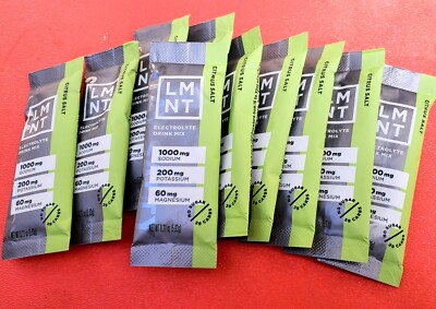 LMNT 10-pack Electrolyte CITRUS SALT  Keto drink Potassium Magnesium Sodium