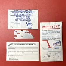 Carlton File O Plate Depth Gauge 5.2mm 13/64 File Left & Right 37508