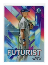2021 Bowman Chrome Bobby Witt Jr KC Royals #FUT-BW Futurist