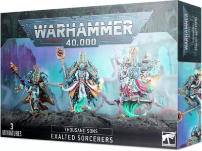Thousand Sons: Exalted Sorcerers NO BOX Chaos Marines Warhammer 40K