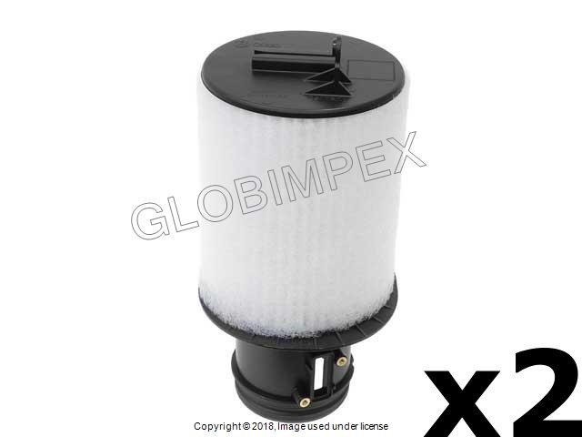 AUDI R8 (2010-2014) Air Filter SET OF 2 CORTECO-MICRONAIR OEM + 1 Year Warranty	
