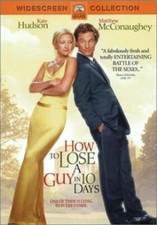 How to Lose a Guy in 10 Days DVD, 2003, Widescreen NEW