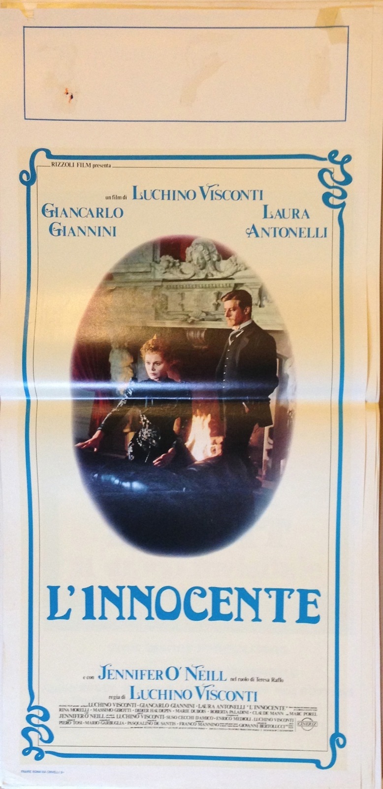 Locandina originale film L'innocente (1976) - Regia di Luchino Visconti
