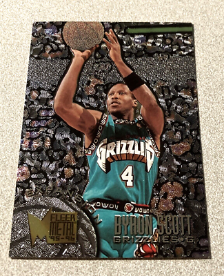 1995-96 Fleer Metal #206 Byron Scott Vancouver Grizzlies | eBay