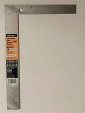 JOHNSON 430 Steel Carpenter's Square 8" x 12" USA