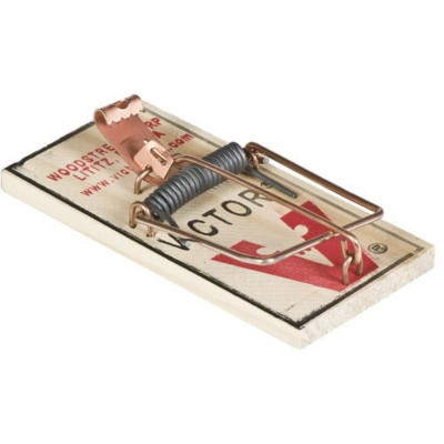 Metal Pedal Mouse Trap - 4 Pack
