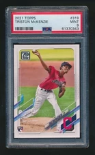 TRISTON MCKENZIE 2021 TOPPS PSA 9 MINT