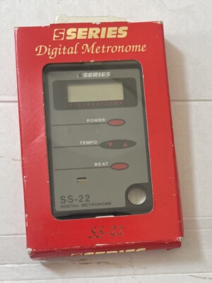 S SERIES Digital Metronome SS-22 Series Tempo Range,Tempo Sound,Accuracy  - /8