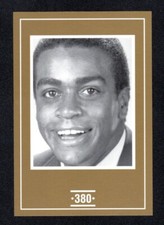 Ahmad Rashad Athlete Football 1991 Face To Face Game Famous Celebrity Card