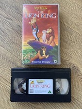 Walt Disney  s The Lion King VHS Good Condition
