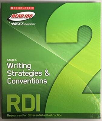 Read 180 Next Generation:Stage C - Writing Strategies  Conventions RDI ( - GOOD