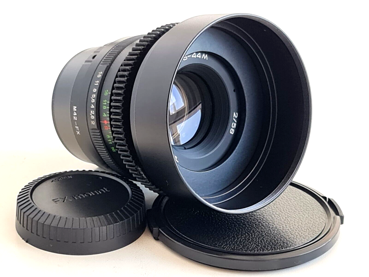 SERVICED! Helios-44M 58mm F/2.0 Cine mod! USSR Lens For Fuji FX