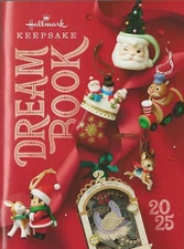 HALLMARK 2025 Keepsake DREAM BOOK Wish List and Price List KOC Member Edition