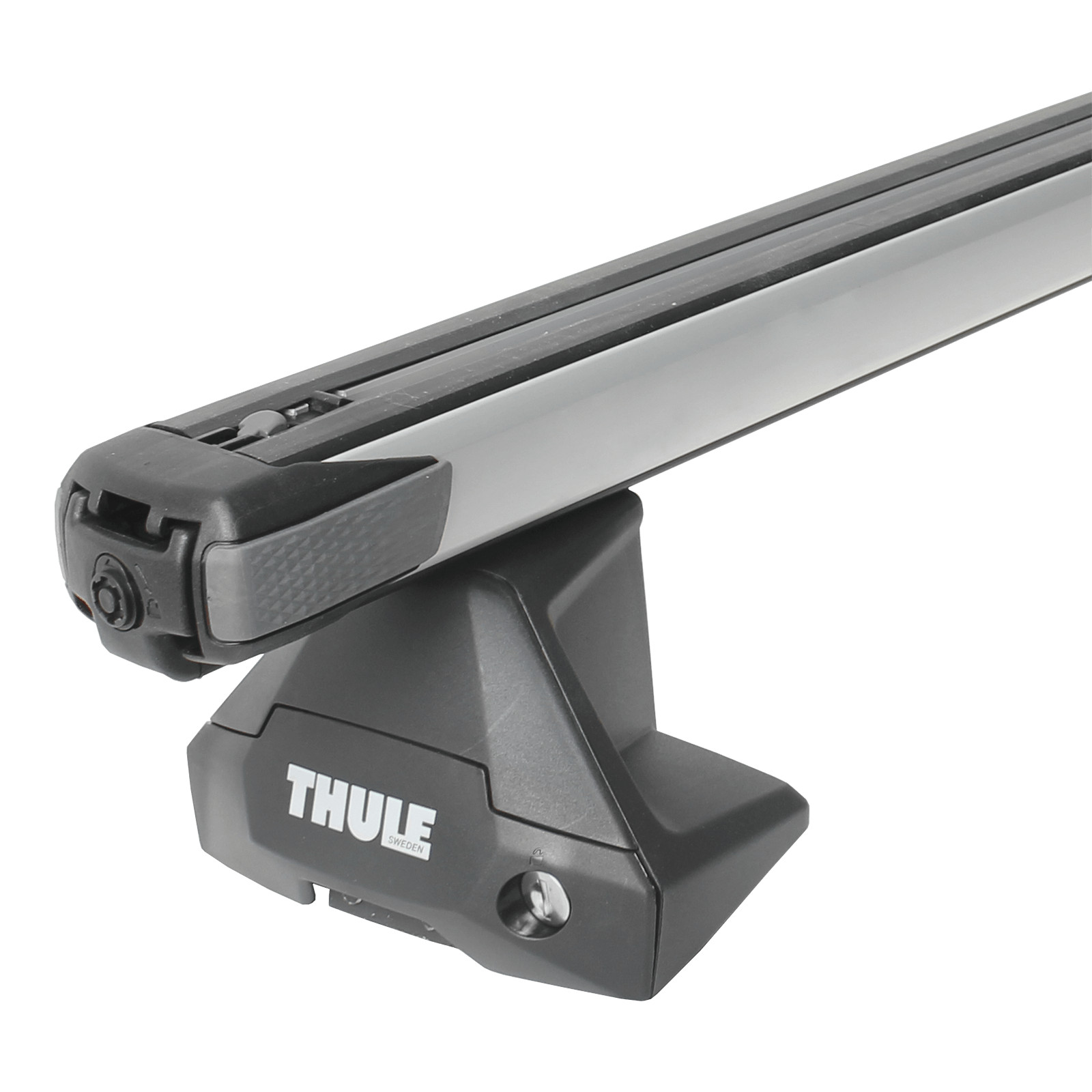 Barres de toit Opel Crossland X Thule SlideBar pour transport de velo et grands coffres alu