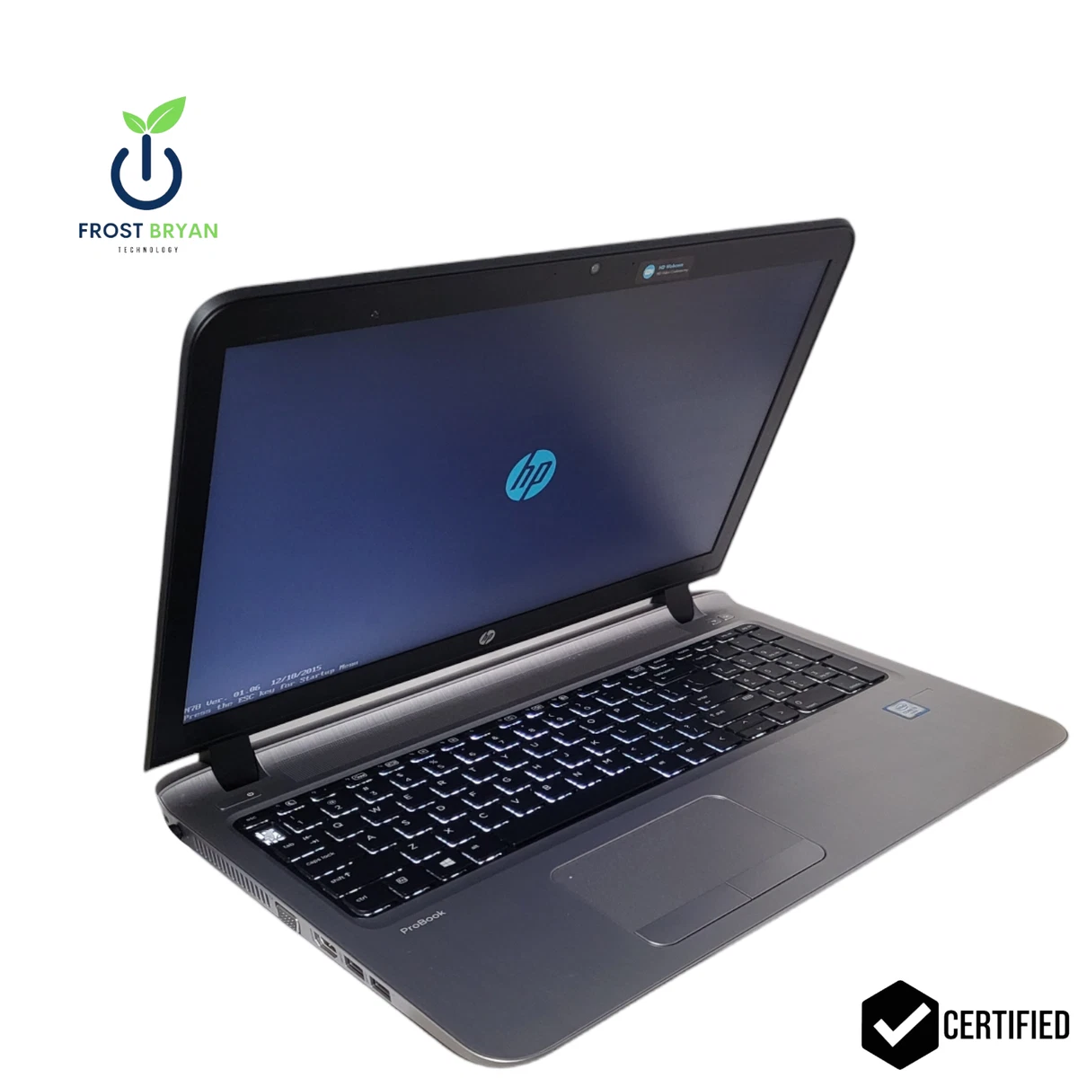 HP PROBOOK 450 G3 Laptop i3-6100U@2.30GHz 500GB HDD, 8 GB RAM, NO