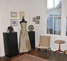 Bridesmaid Strapless Princess cut soft Basque Waist Aline Taffeta Celedon Sz 12