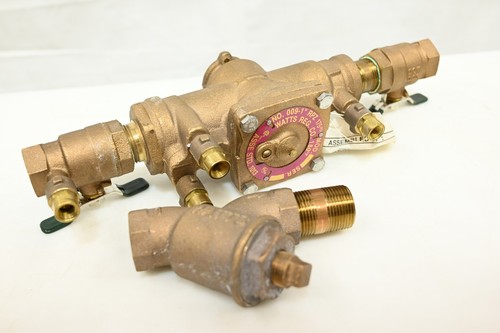 Watt Reduzierte Druckzone Rückflussverhinderer: 009, mit Sieb, Bronze, 1 Zoll - Bild 6 von 8