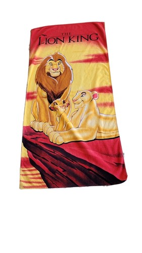Lion King Wildlife Beach Towel - 30x60 Inches, 100% Cotton, Big Five Animal Design