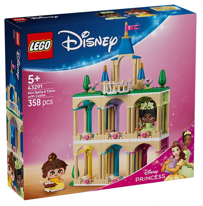 LEGO 43291 Disney Princess Castello Mini Belle e Tiana | Offerta Esclusiva