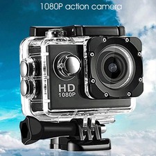 HD Waterproof Mini Action Camera For Diving And Outdoor Sports With Underwater 