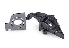 TRA10769R ALUMINUM MOTOR PLATE AND GEAR COVER: GRAY