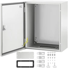 Steel Electrical Box Electrical Enclosure Box 20x16x10'' Carbon Steel IP65