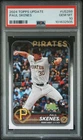 2024 Topps Update Series - Rookie Debut Paul Skenes #US288 (RC) PSA 10