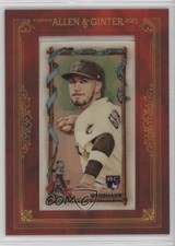 2023 Topps Allen & Ginter Framed Cloth Mini /10 Jordan Groshans #144 lz7