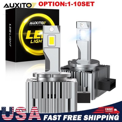 D1S D1R LED Headlight Bulbs 20000LM 6000K Super White HID Xenon Conversion 2-20X