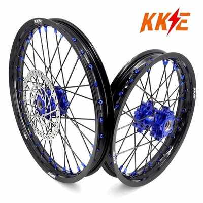 KKE 19/16 E-moto Spoked Upgraded version Wheels Rim Fit Surron Light Bee Blue