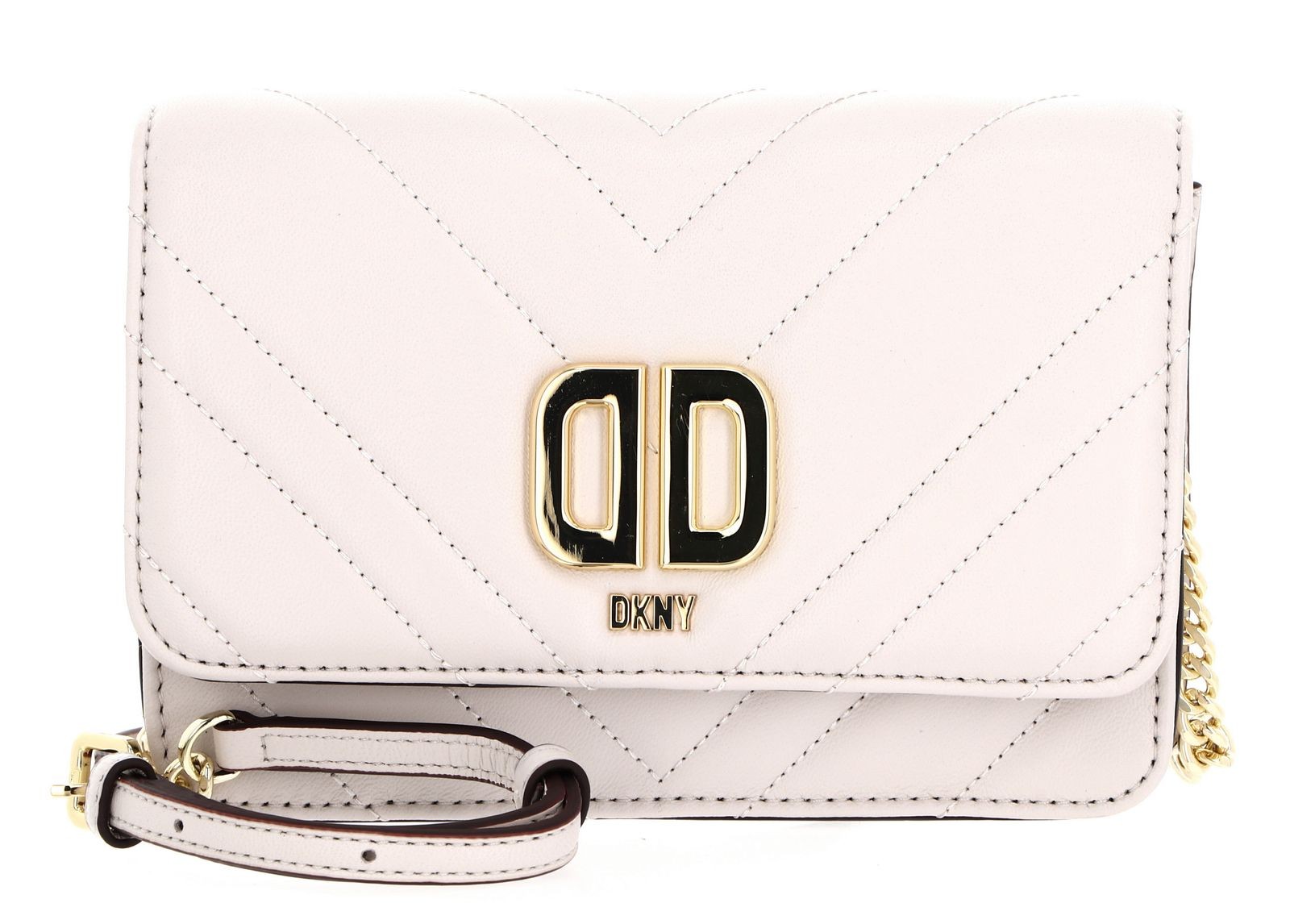DKNY cross body bag Dlephine Lthr Crossbody Bag Pebble