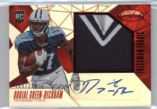 2015 Certified Freshman Fabric Mirror Red 109/299 Dorial Green-Beckham Auto 0f8