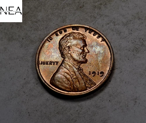 1919 Lincoln Wheat Penny Cent ~ Gem BU Red/BN ~ (ZW732)