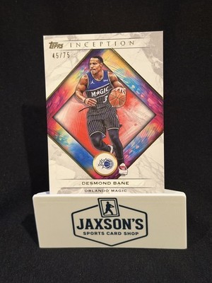 2025-26 Topps Inception Desmond Bane PINK VARIANT /75 Orlando Magic