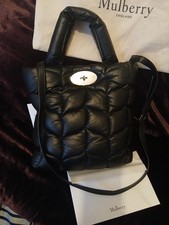 Mulberry Big Softie Tote Bag With Long Strap In Black, Perfect