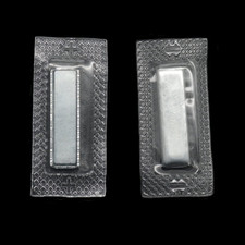 6 Sets - Hidden Sew-In PVC Magnetic Snap Rectangle 27Mmx8Mmx3Mm Closure Purse Ha