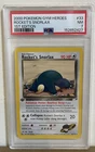 2000 POKEMON GYM HEROES 1ST EDITION #33 ROCKET'S SNORLAX PSA 7