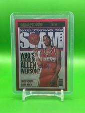 2021 NBA HOOPS ALLEN IVERSON SLAM HOLO #18