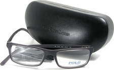 Polo Ralph Lauren PH 2152 5320 Matte Grey Eyeglasses Glasses Frame 52-17-145 NEW