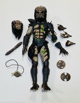 Neca Predator 2: Ultimate Battle Damaged City Hunter, Loose Missing Accessories