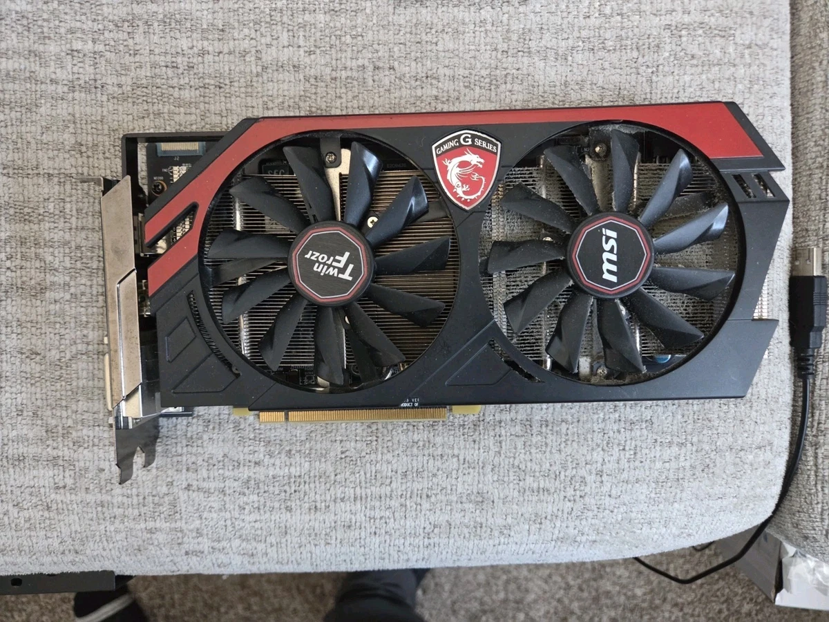 MSI AMD Radeon R9 270X 2 GB Memory Computer Graphics Cards for