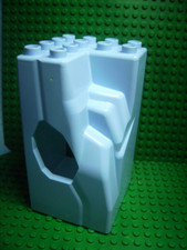 Lego Duplo Berg, Felsen, Höhle, Hellblau  #28