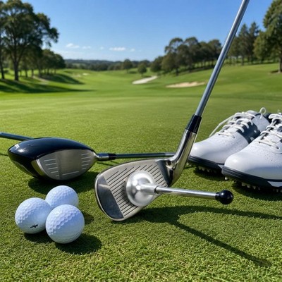 Golf Schlagrichtungsanzeiger tragbar Chip-Trainingsstab leicht für Driving