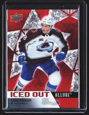 2021-22 Upper Deck Allure Iced Out Cale Makar #IO-9 Colorado Avalanche