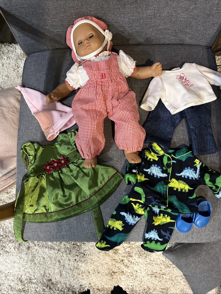 American Girl Bitty Baby With Outfits - Image 2 of 4