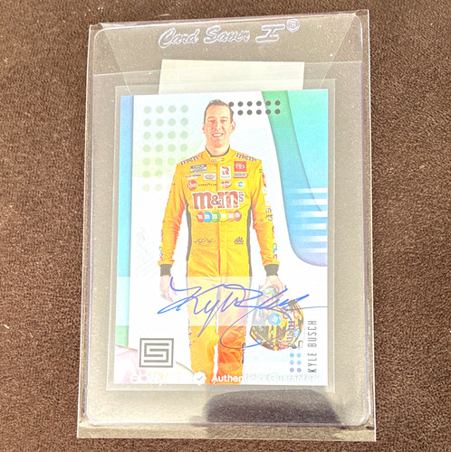 Panini 2020 Chronicles NASCAR Kyle Busch Autograph Signed Racing ONE OF ONE !